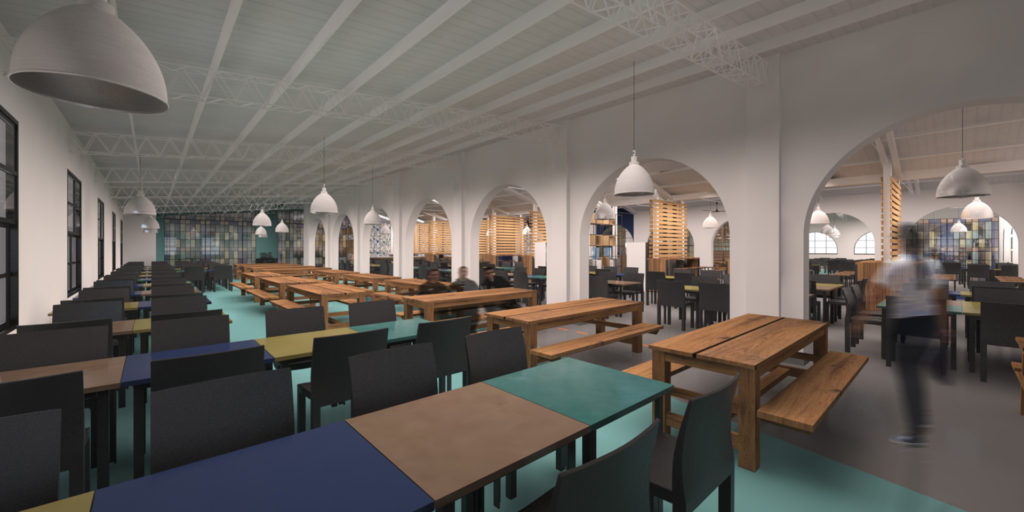 comedor escuela de policia